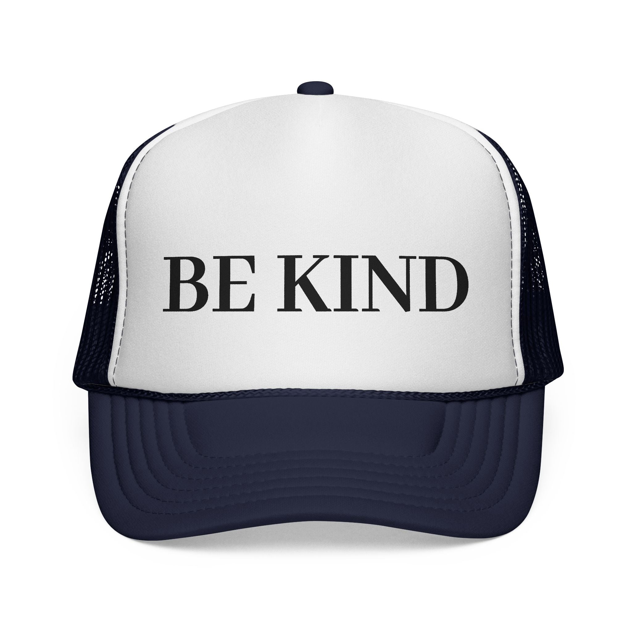 Be Kind Trucker Hat – Positive Message Mesh Cap