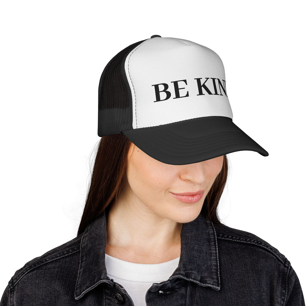 Be Kind Trucker Hat – Positive Message Mesh Cap