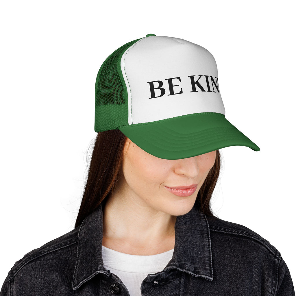 Be Kind Trucker Hat – Positive Message Mesh Cap