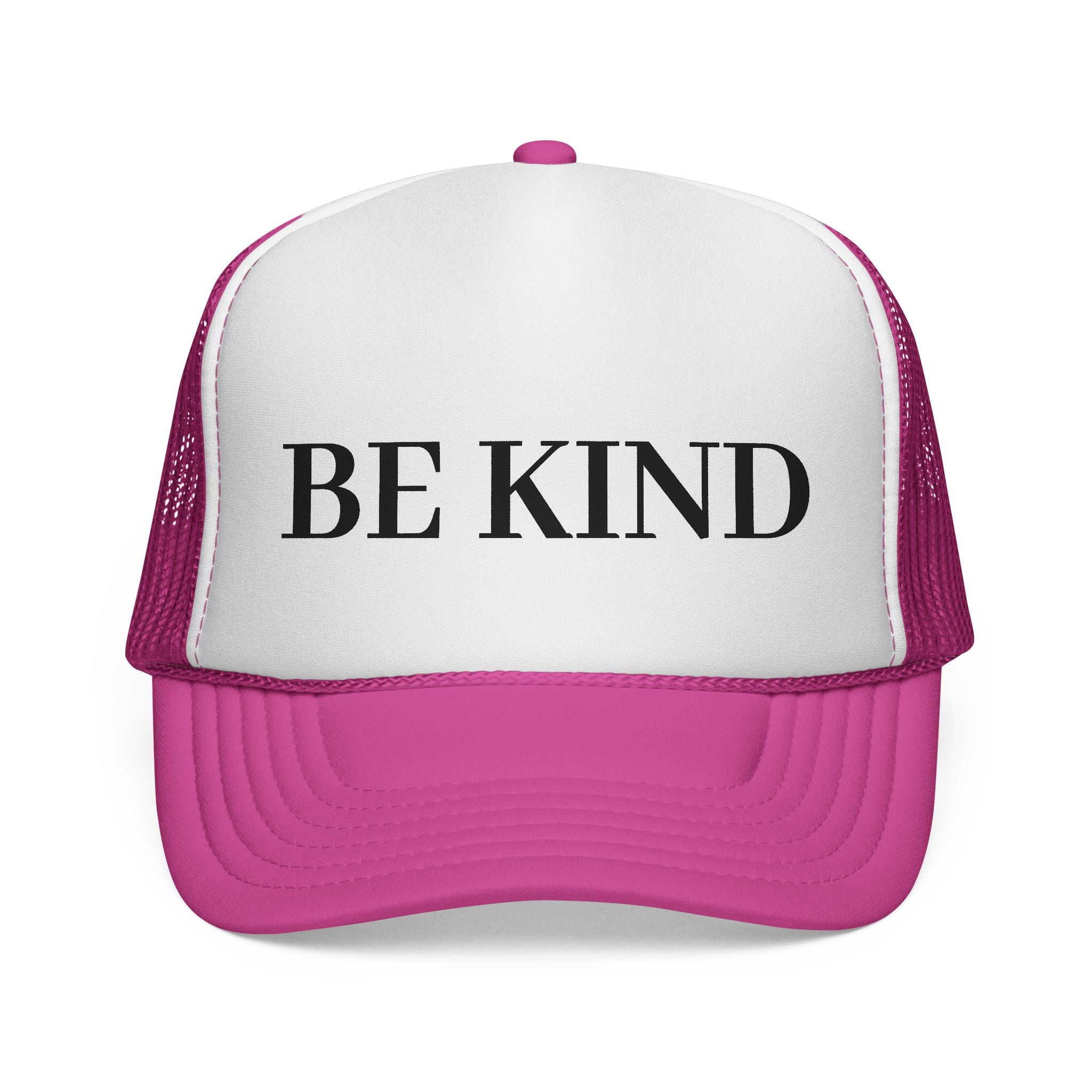 Be Kind Trucker Hat – Positive Message Mesh Cap